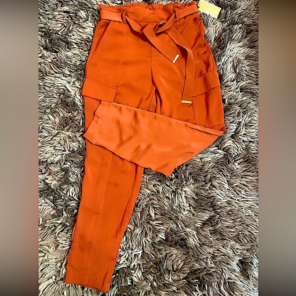 MK burnt orange dress pant BNWT